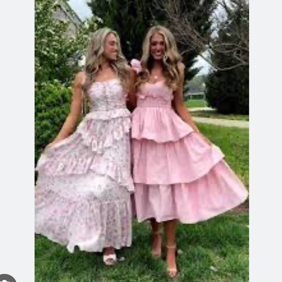 Antonio Melani Leila Sweetheart Neck Sleeveless Taffeta Smocked Tiered Dress. - Picture 5 of 15